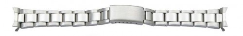 Bracciale acciaio adatto anche ai modelli Rolex ansa curva mm.13